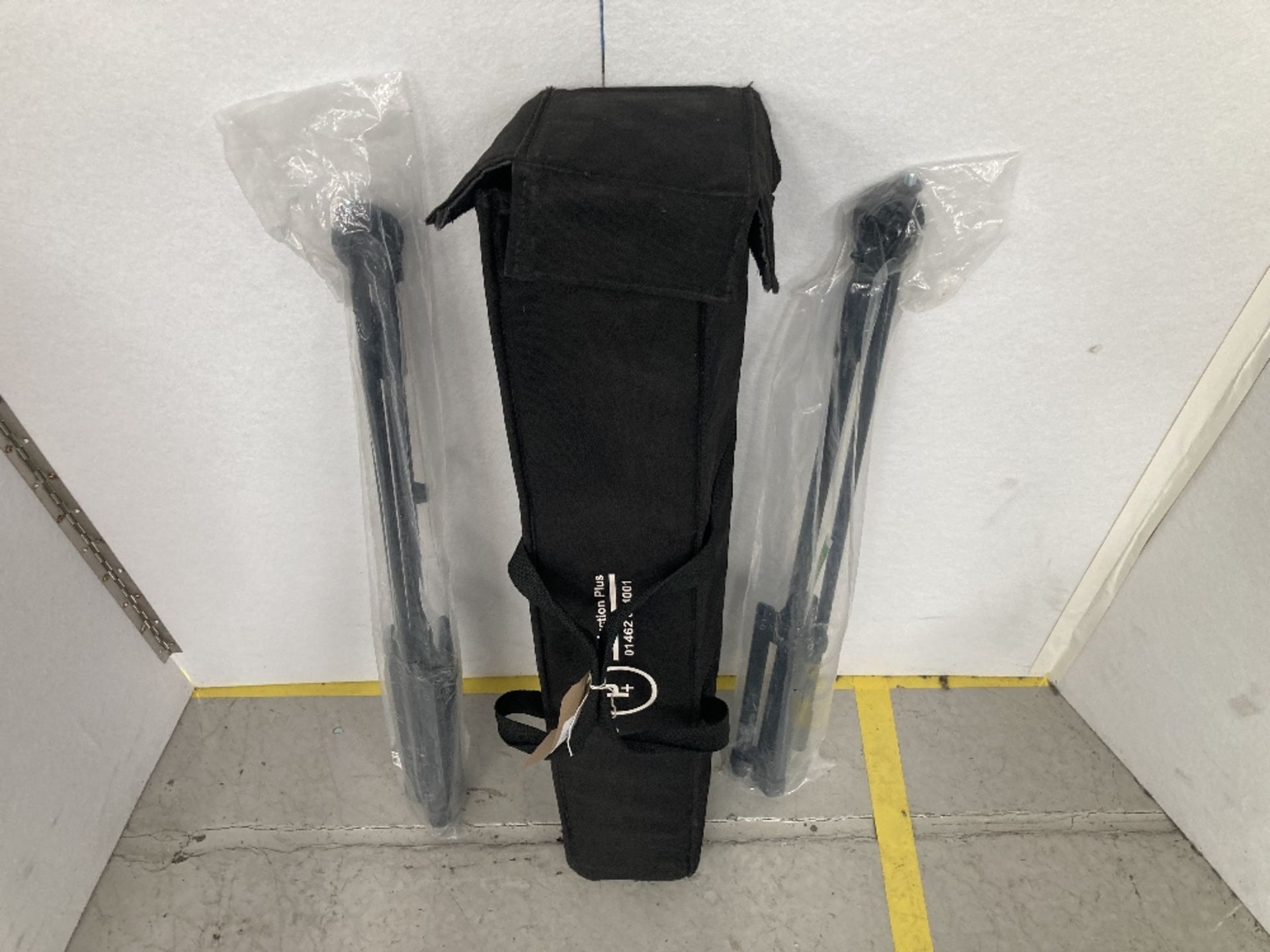 (4) New K&M Tall Boom Black Microphone Stands & Padded Carry CaseNew in Bags - Image 4 of 5