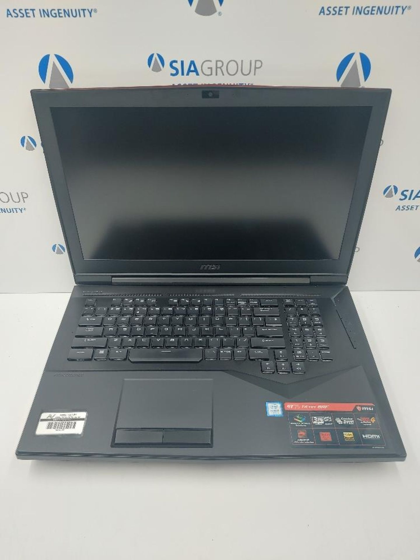 MSI 17'' Titan 8RF Show Control Laptop with Flight Case - Image 3 of 8
