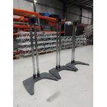 (3) Various Monitor Stands