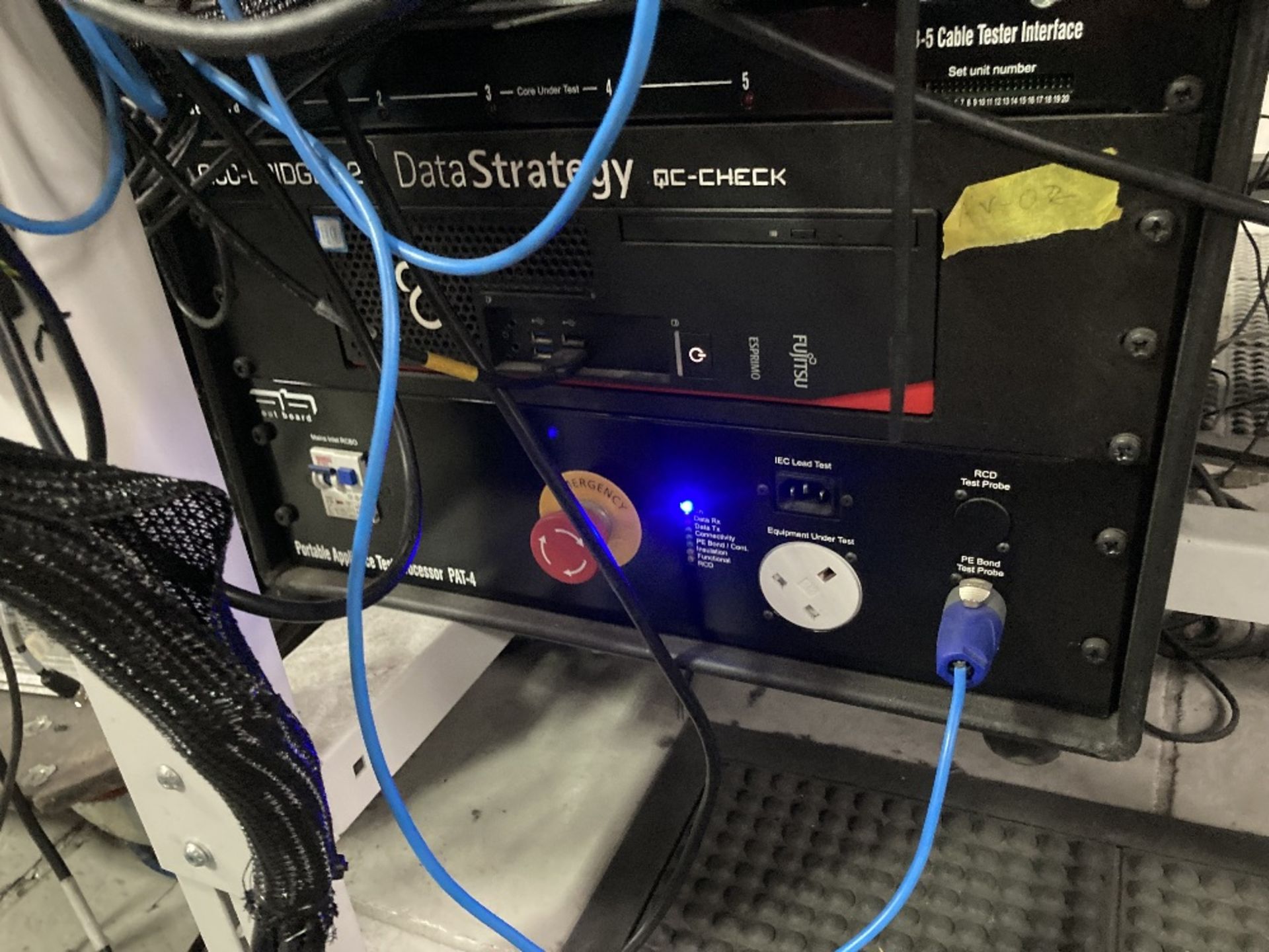 Data Strategy QC-Check Desk Mount Portable Appliance Test Processor PAT-4 - Image 2 of 9