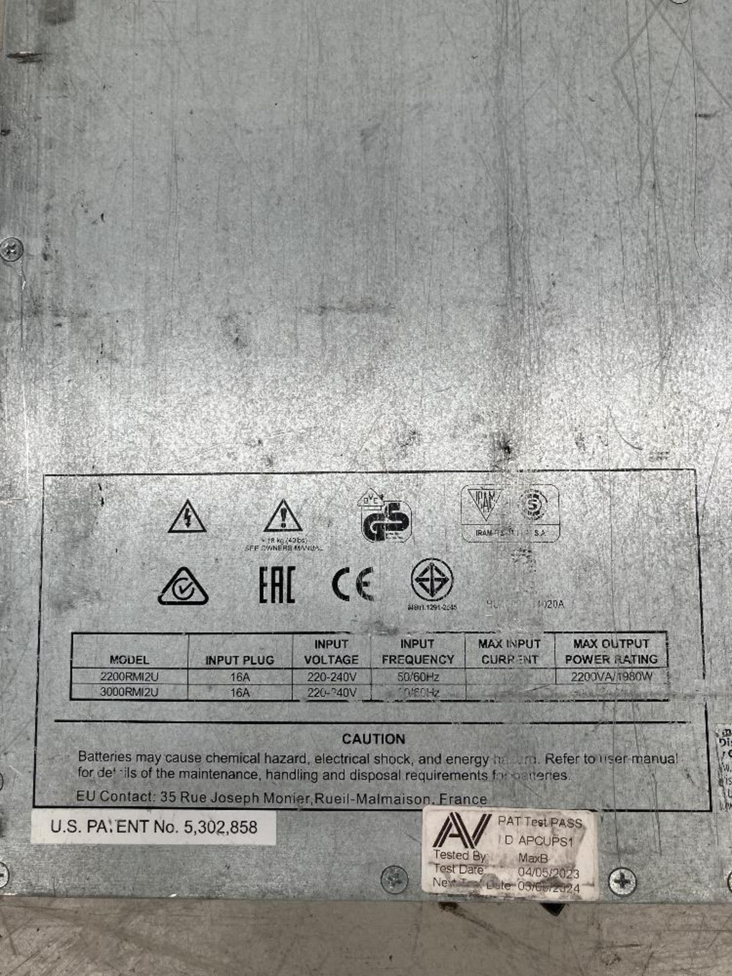 APC Smart-UPS 3KVa Emergency Power Supply - Image 4 of 4