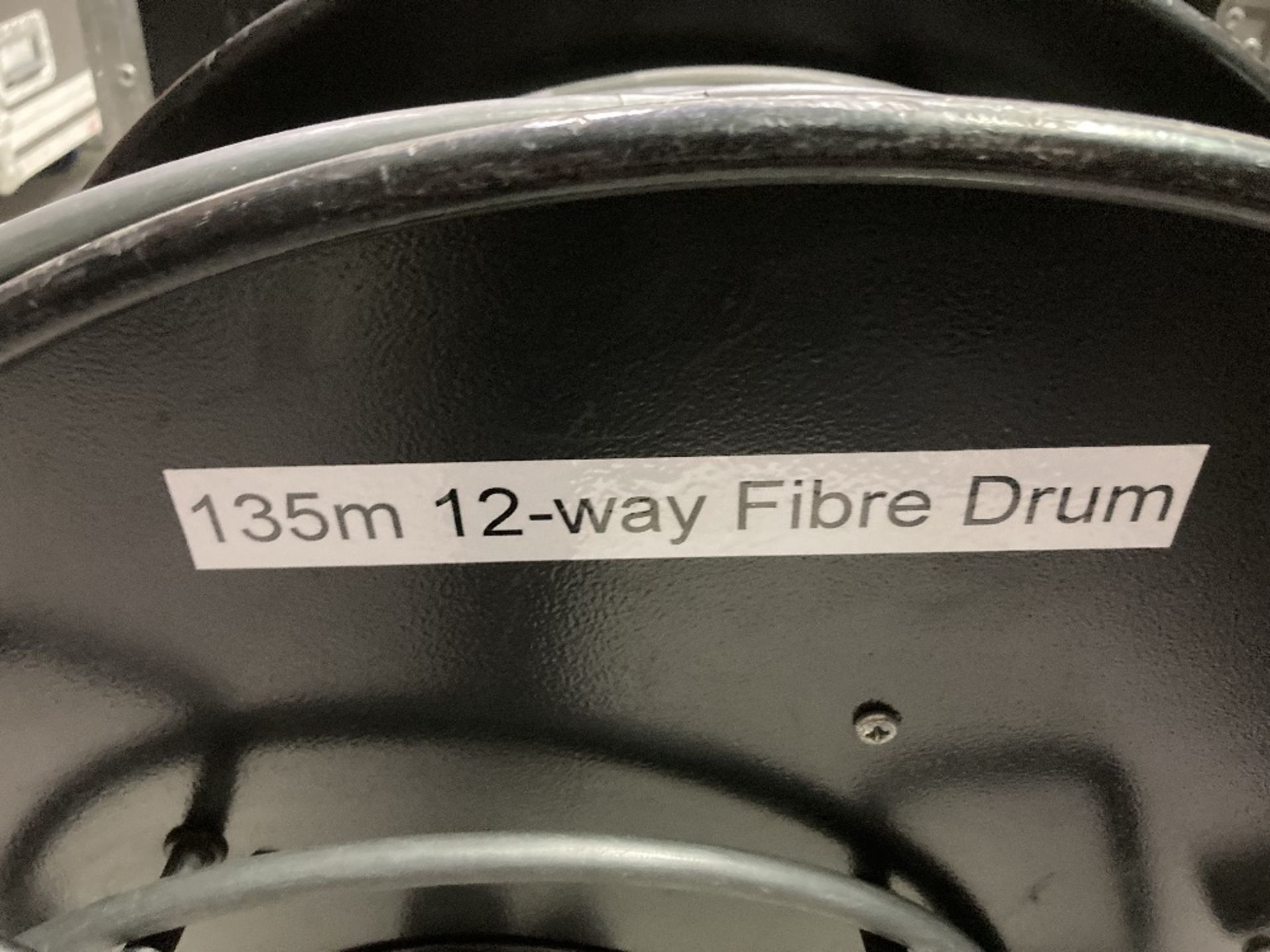 Neutrik 12-Way 140m Fibre Cable Reel With Heavy Duty Flight Case - Image 11 of 13