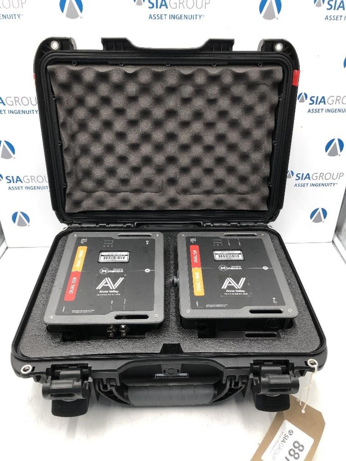 Theatrixx - Dual SDI to MM Fibre Portable Converter & MM Fibre to Dual SDI Portable Converter