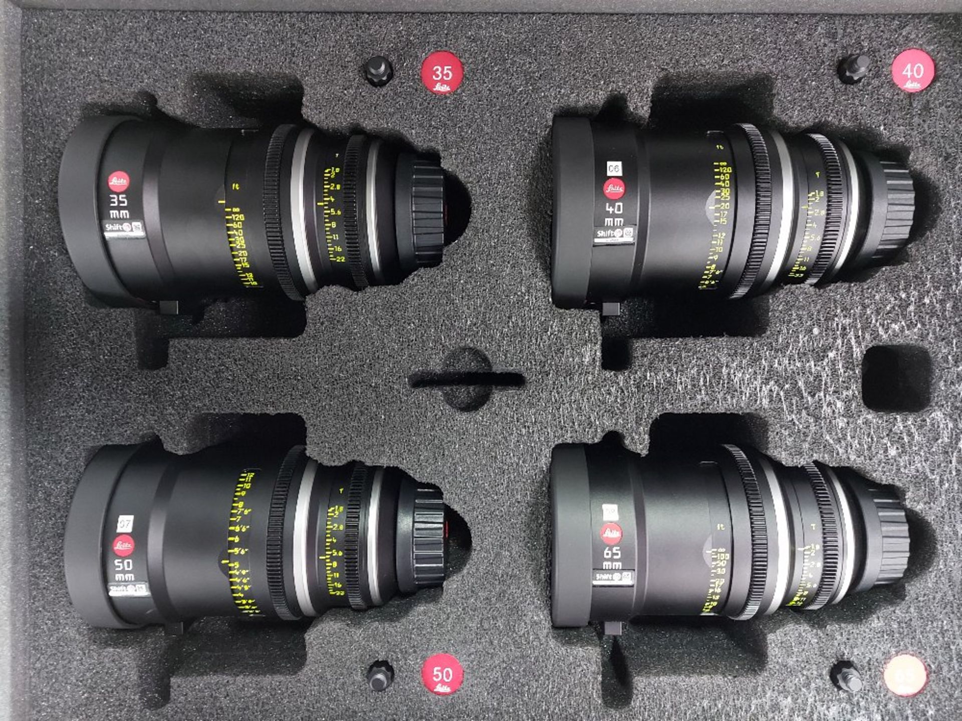 Leitz Prime PL T1.8 Lens Set - Image 4 of 79