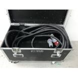 Euro Tour Grade 4ft Mobile Cable Trunk With Contents 20m 125/3ph Cable