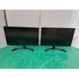 (2) LG 24UD58 24'' Monitors