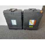 (2) Mobile Flight Cases