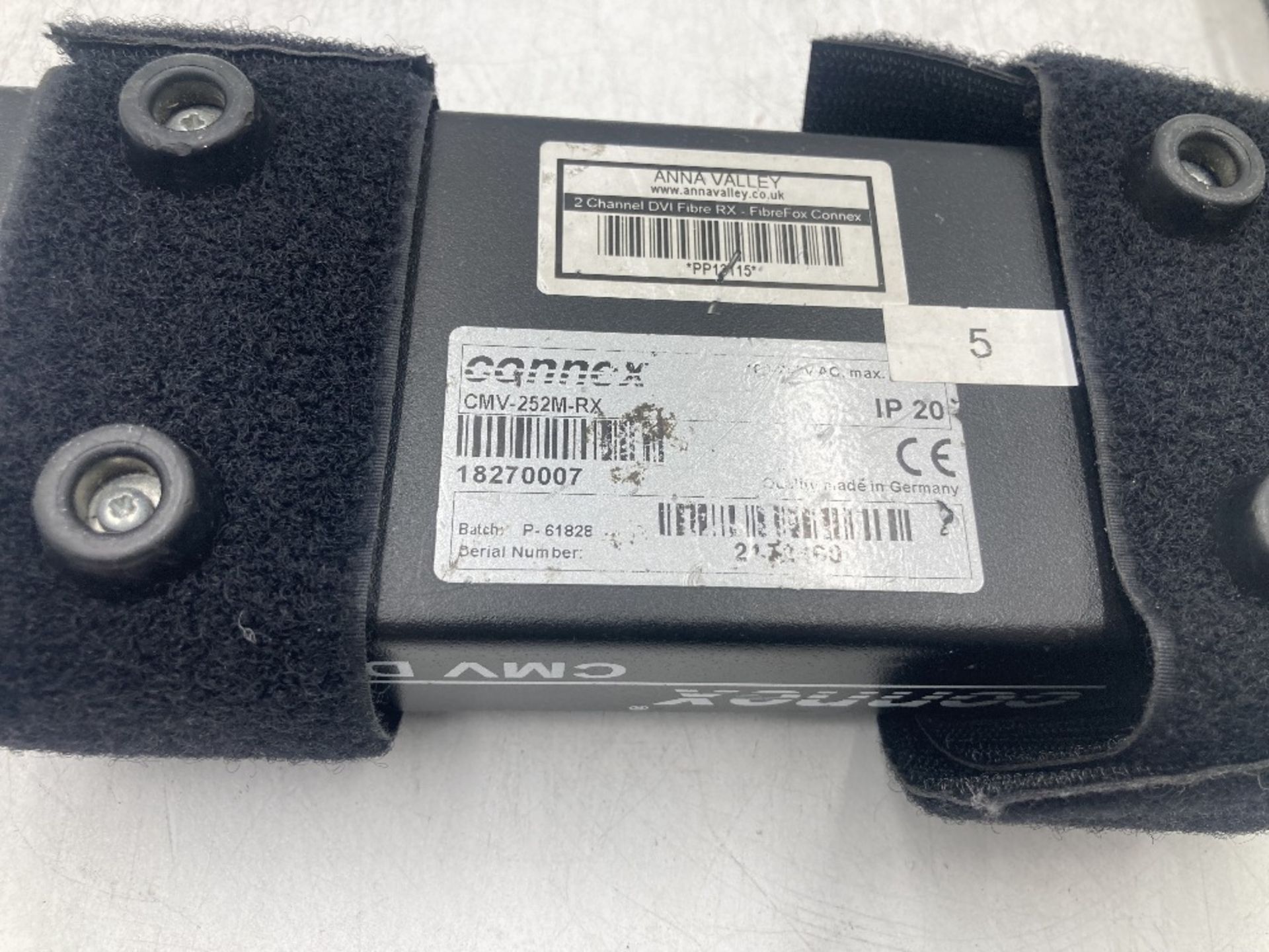 Connex CMV 252-RX (EBC 1500) 2-Channel Receiver & Transmitter - Image 6 of 6
