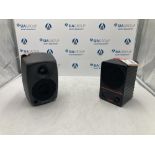 (1) Fostex 6301 Speaker & (1) Genelec 8020C Bi-Amplified Speaker