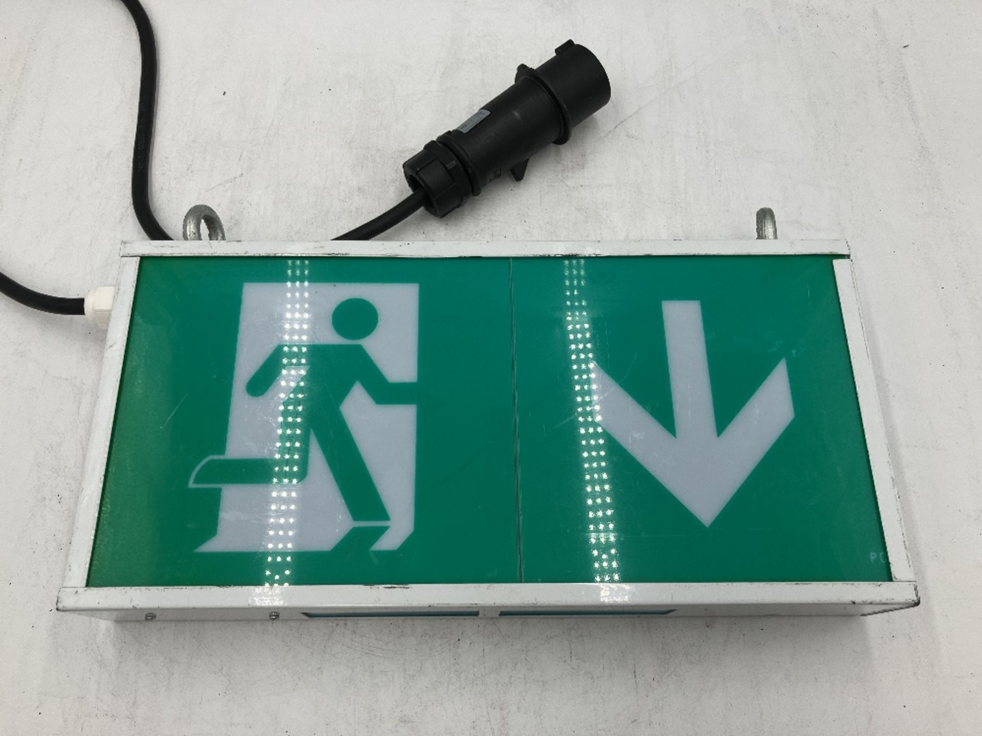 (4) LED Emergency Exit Boxes - Image 2 of 4