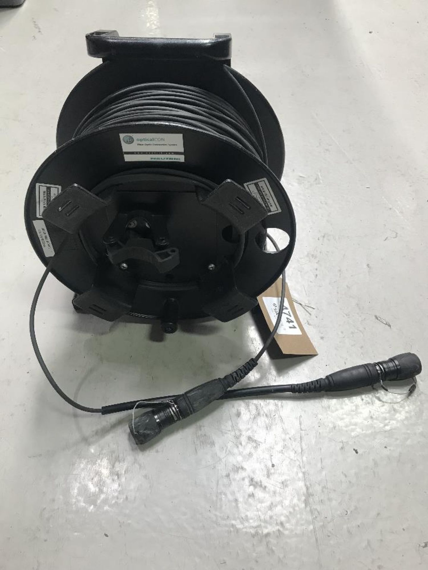 100m Opticon 4x Multimode LC Fibre Cable Reel