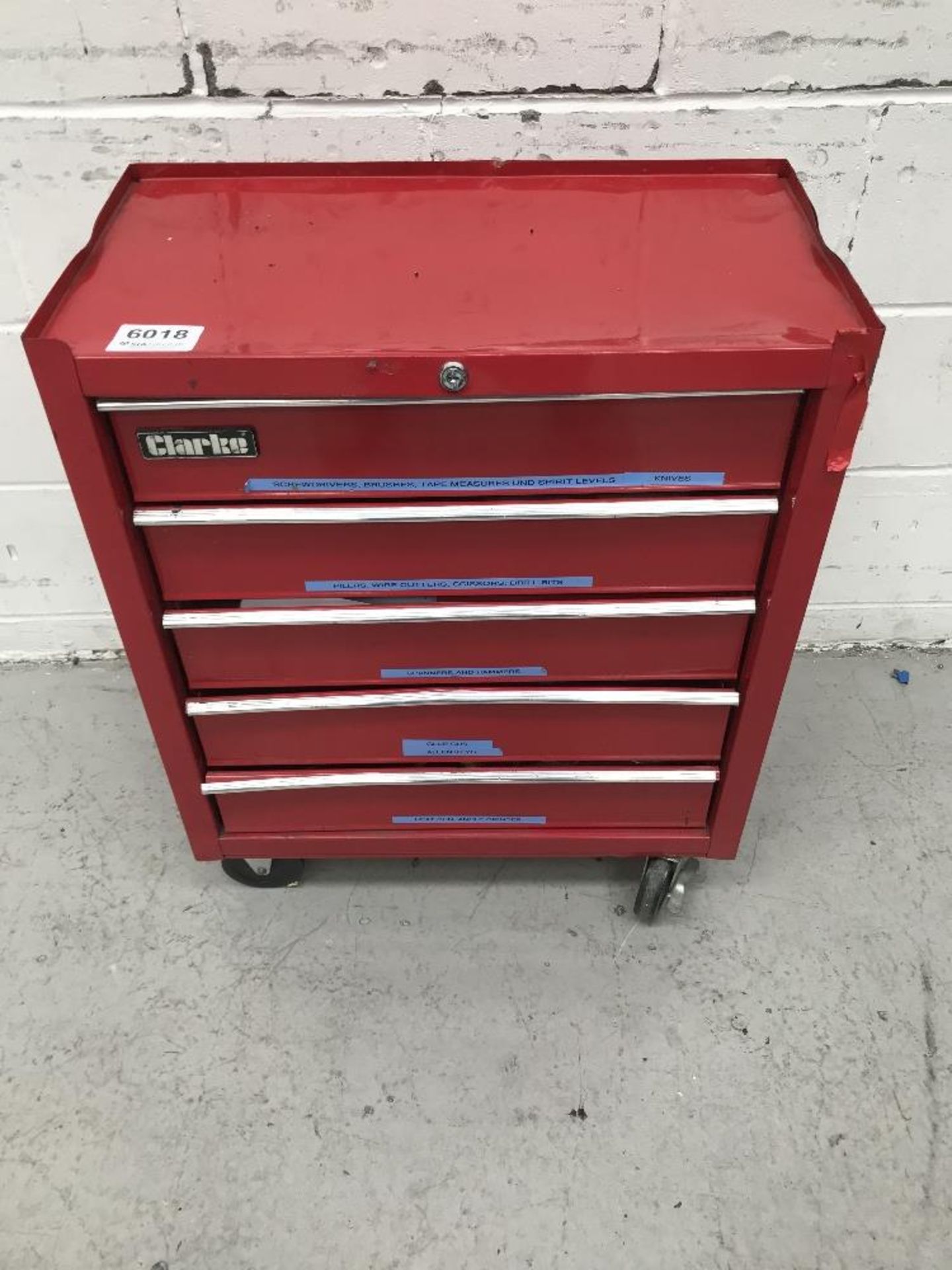 Clarke Tool Chest and Contents