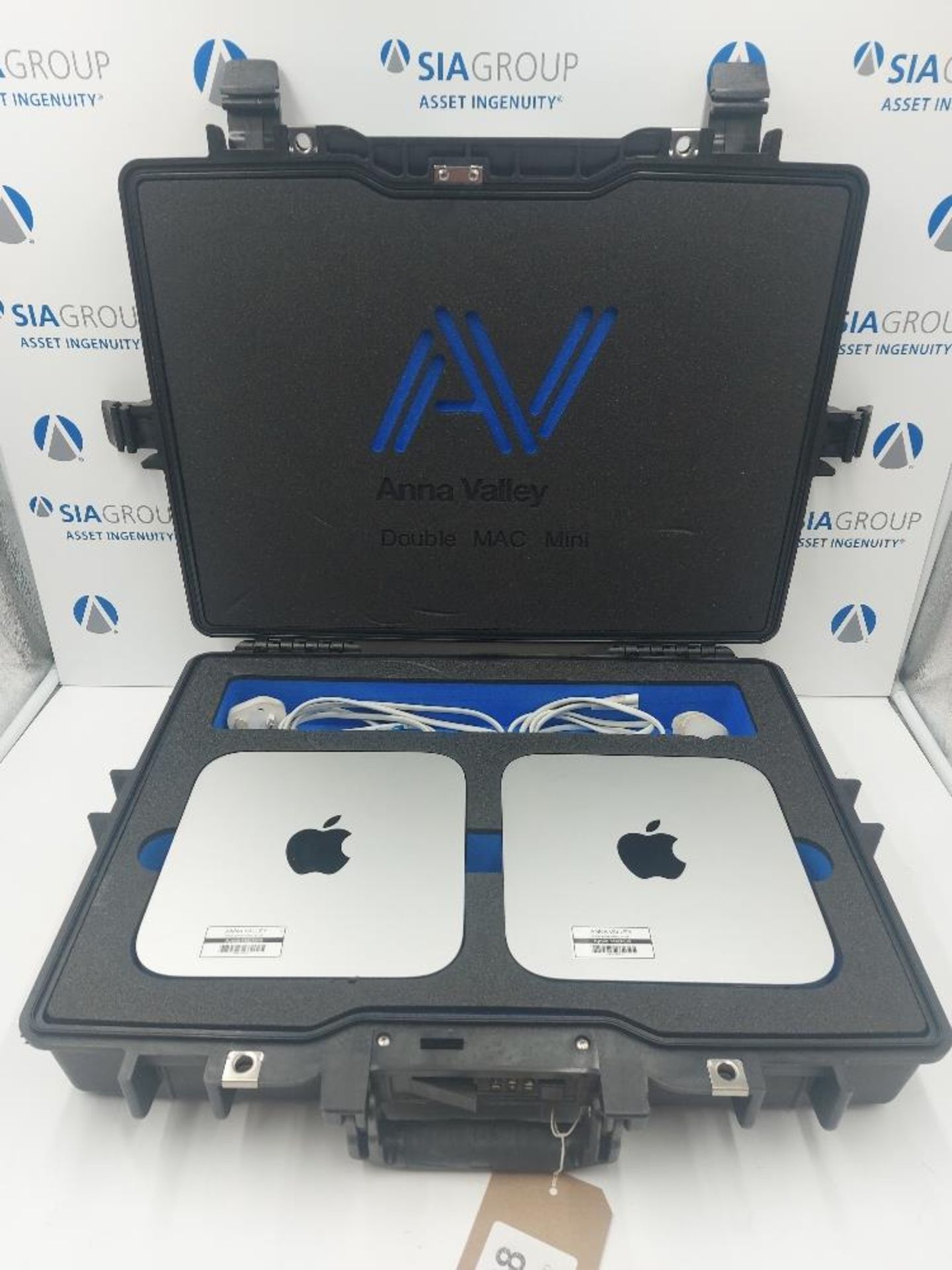 (2) Apple Mac Mini with Peli Case