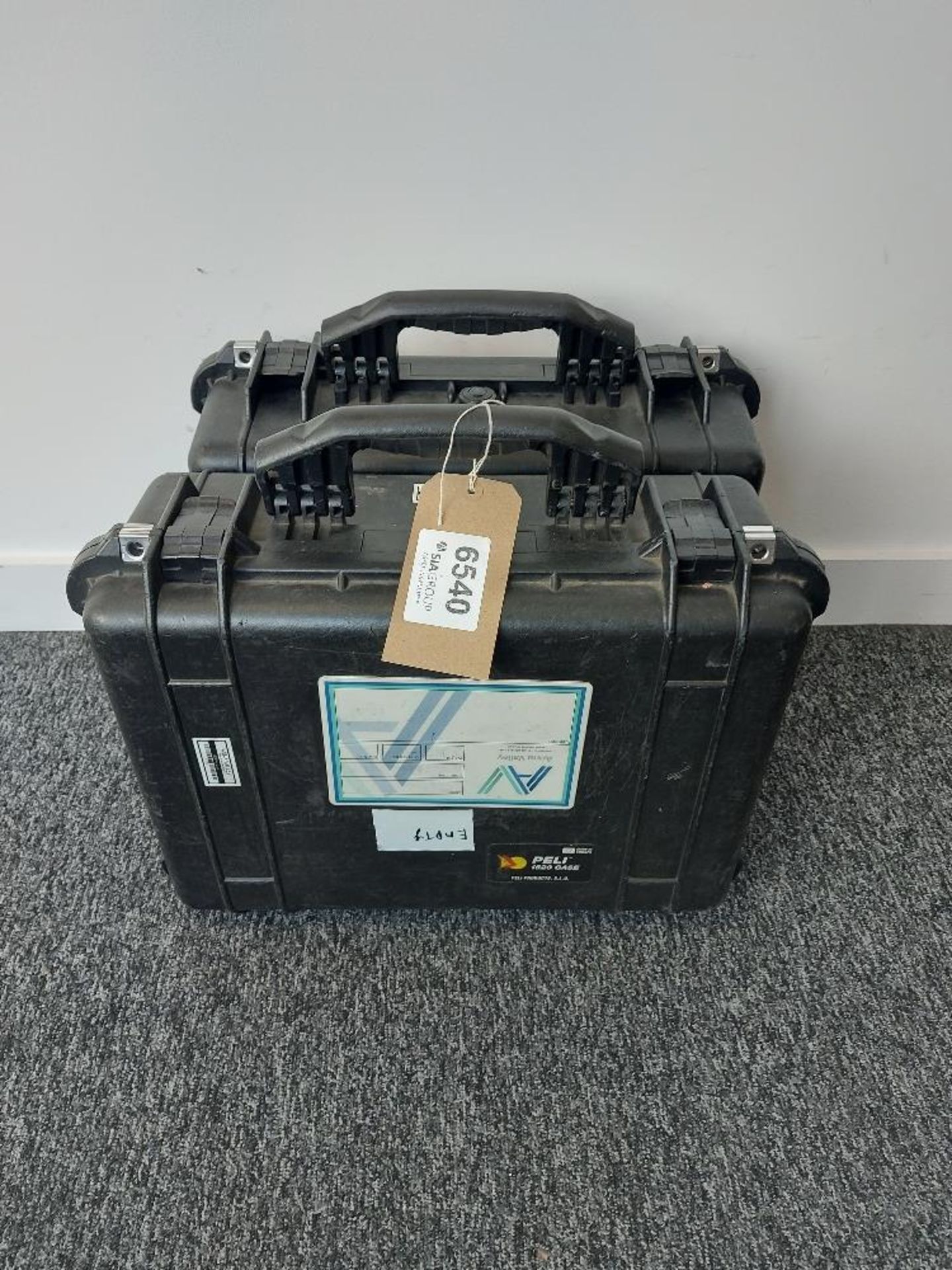 (2) Peli 1520 Flight Cases