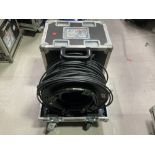 150m Quad Fibre Cable Reel With Heavy Duty Mobile Flight case