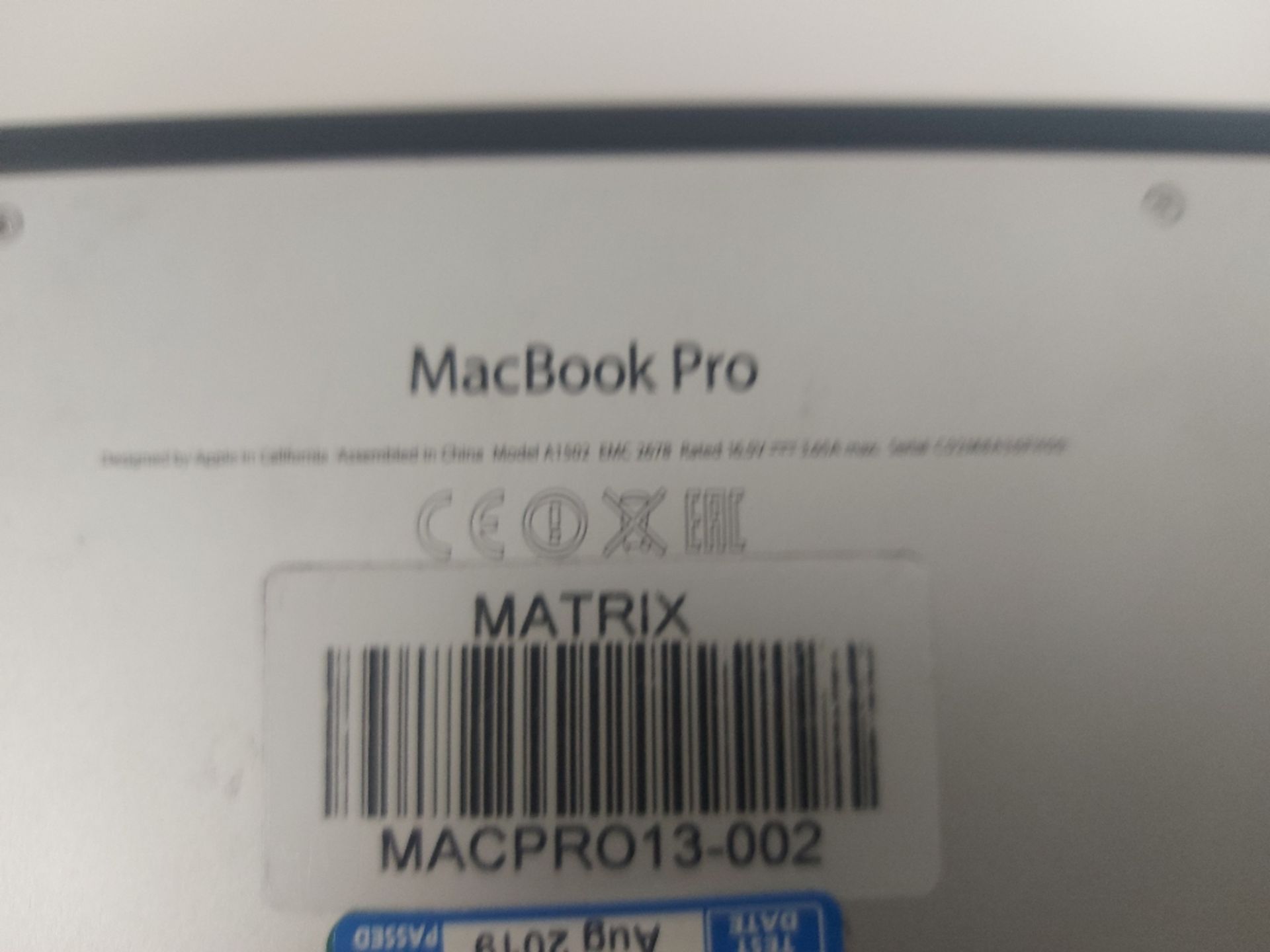 Apple Macbook Pro A1502 - Image 5 of 5