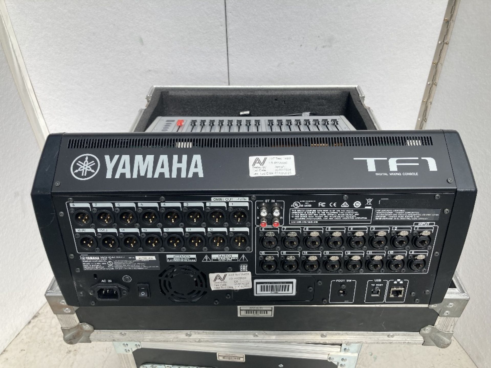 Yamaha TF1 Digital Mixing Console & Heavy Duty Flight Case - Image 6 of 9