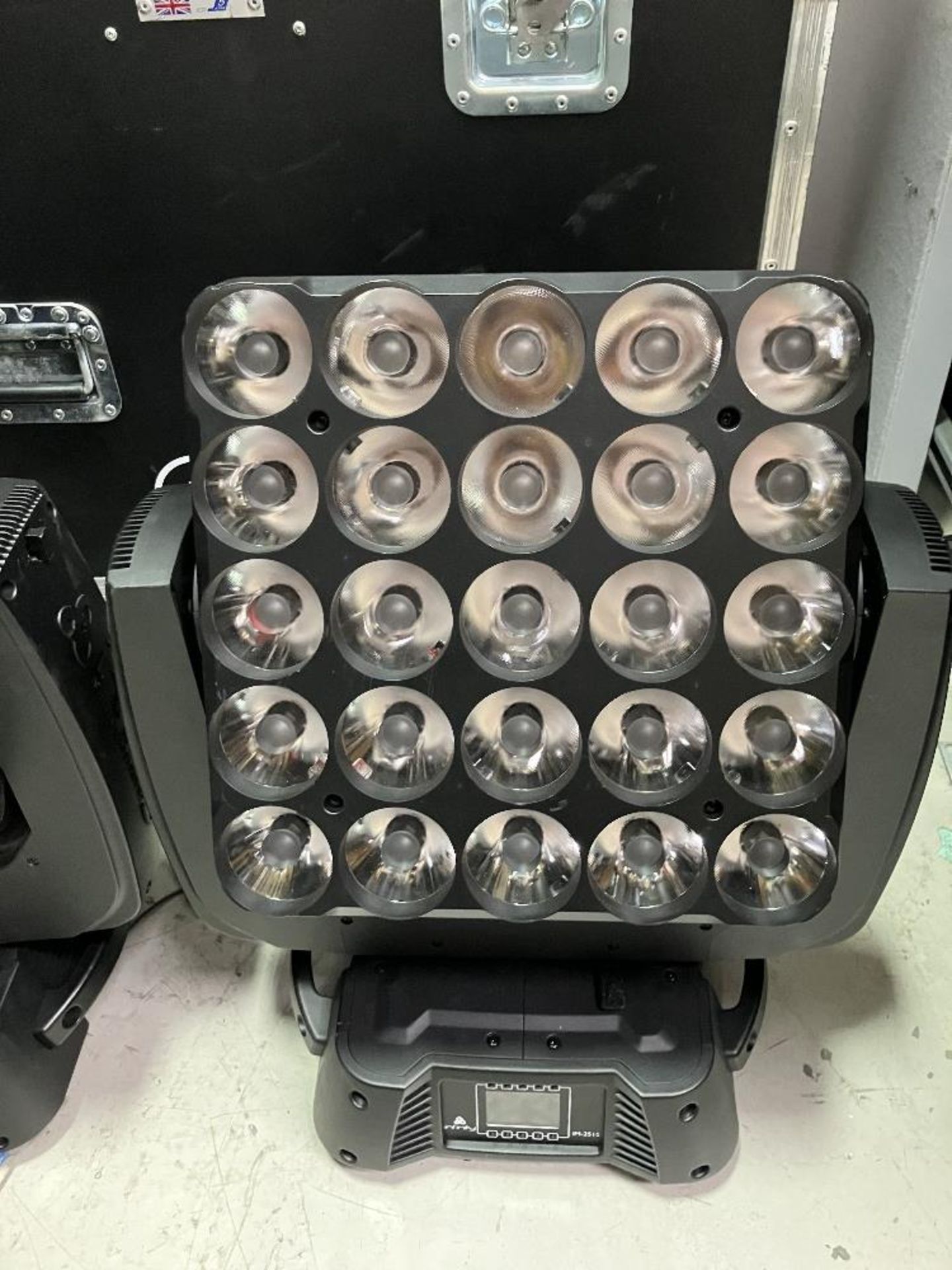(2) Infinity IM-2515 LED Matrix Moving Lights with Heavy Duty Mobile Flight Case to Include - Image 3 of 7