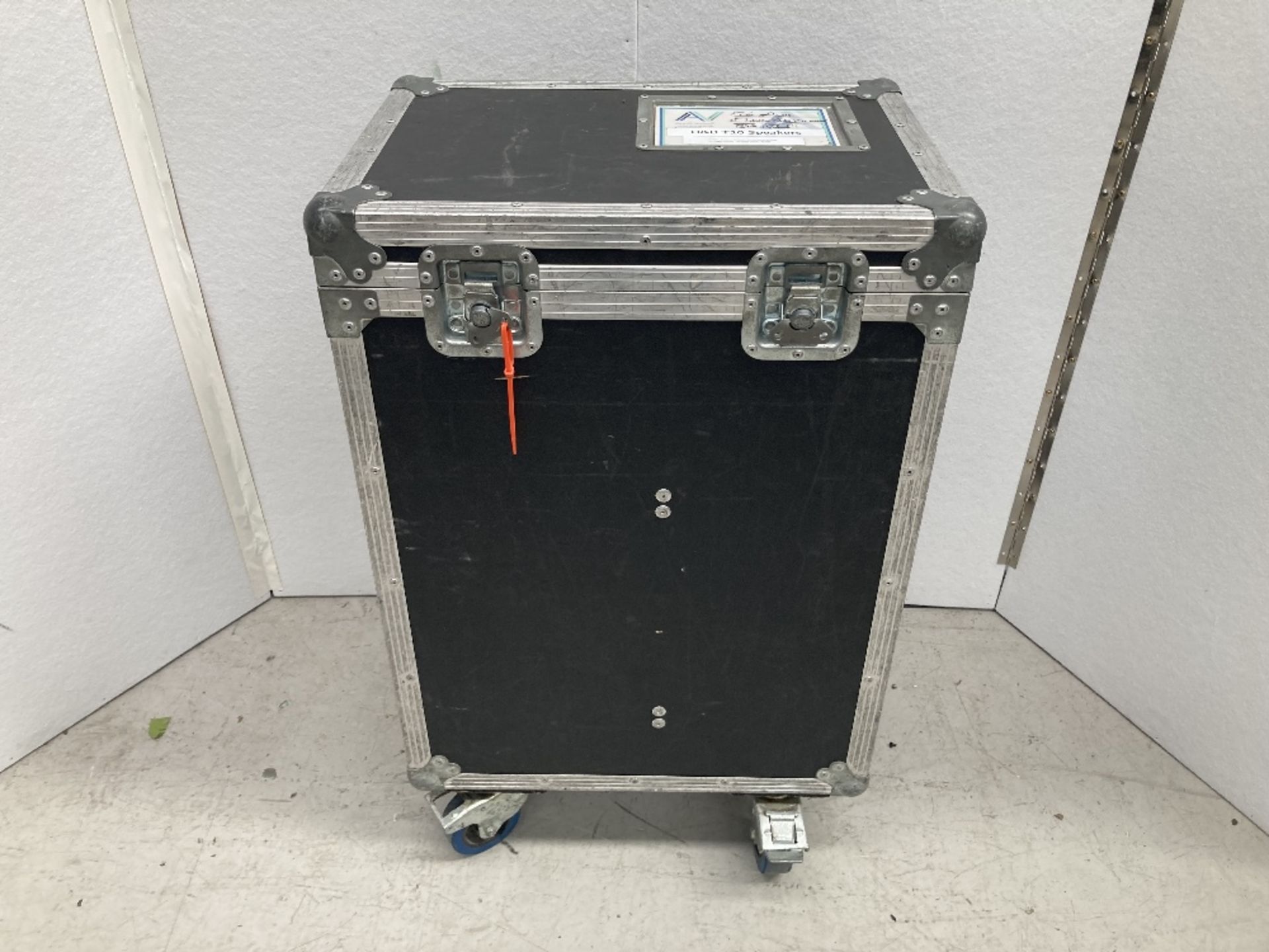 (2) d&b T10 Loudspeakers & Heavy Duty Mobile Flight Case - Image 9 of 9