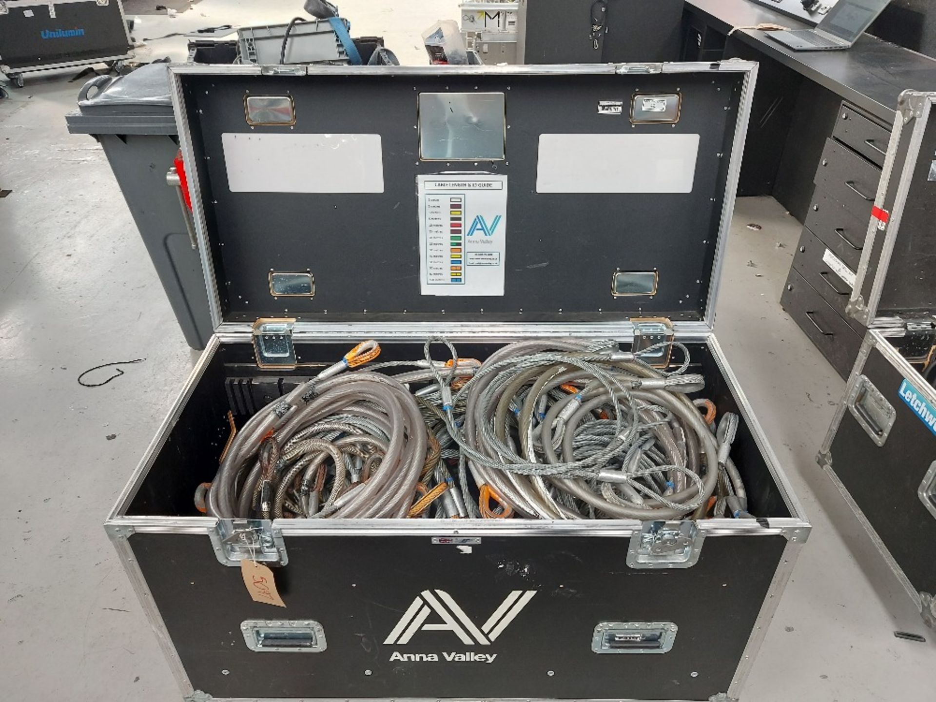 Mobile Flight Case to Include Quantity of Steel Wire Rope