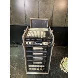 Avolites ART2000 48-way Dim - 20x Soca Output Dimmer Rack set in Heavy Duty Mobile Flight Case