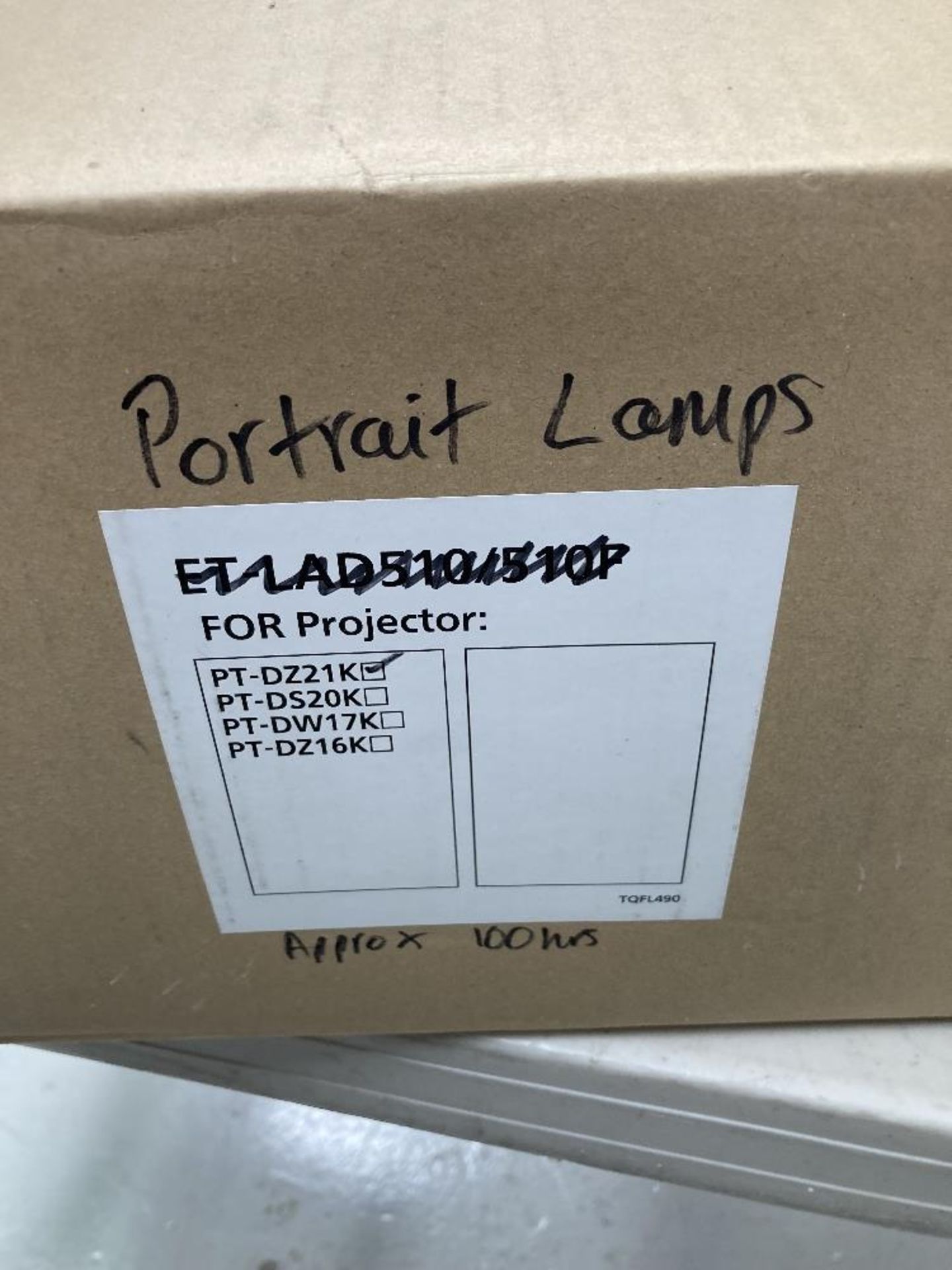 Quantity of Panasonic Projector Spares & (2) Projection Lens to Include - Image 19 of 36