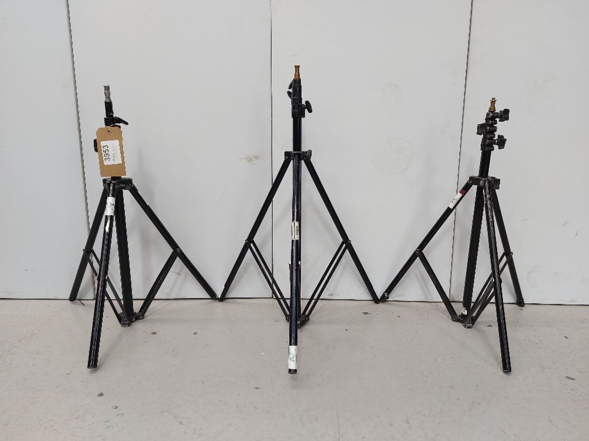 (3) Various Light Stands