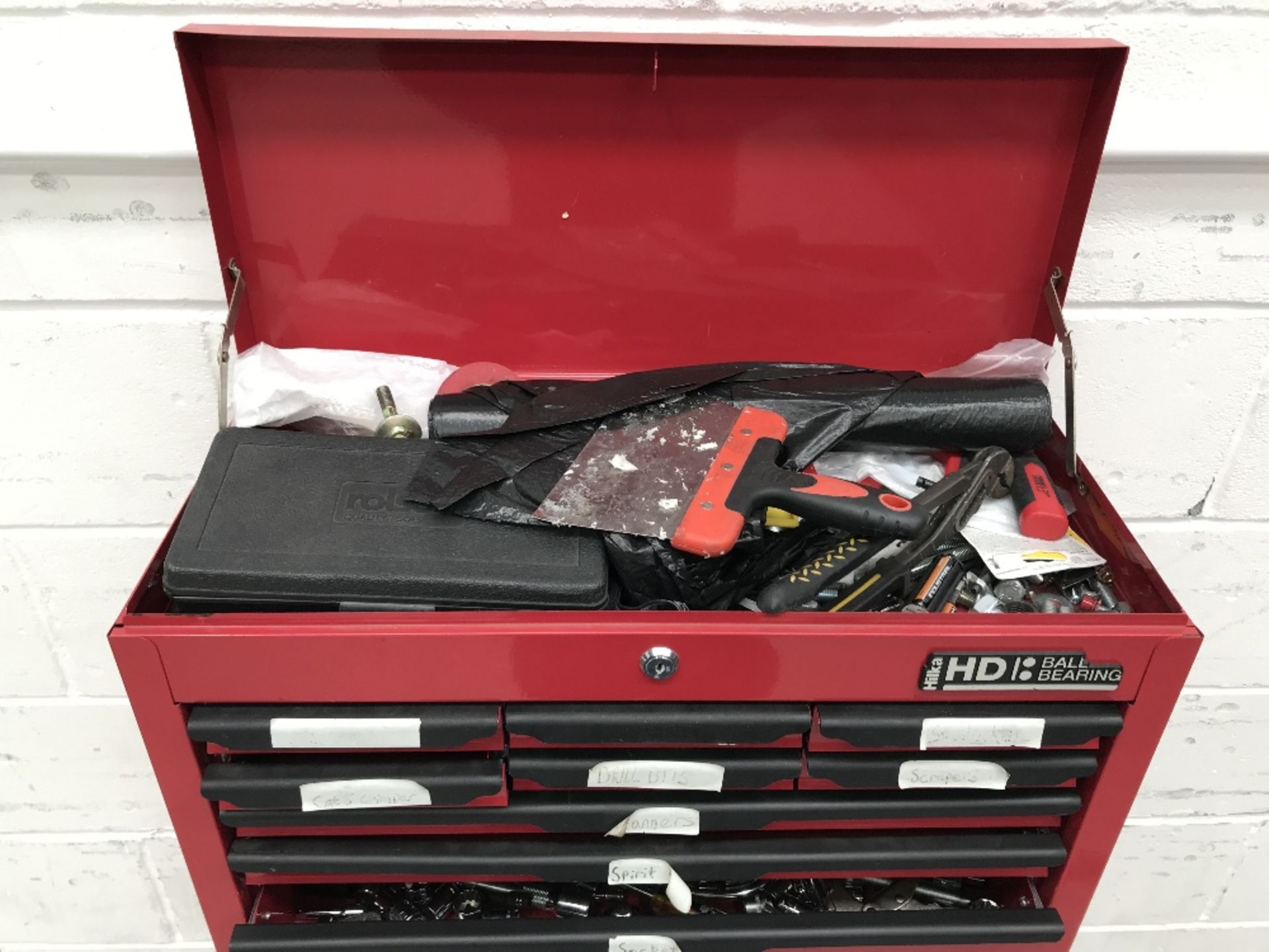 Hilka HD Ball Bearing Tool Chest and Contents - Bild 3 aus 13