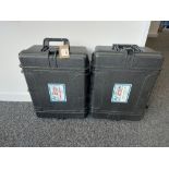 (2) Mobile Flight Cases