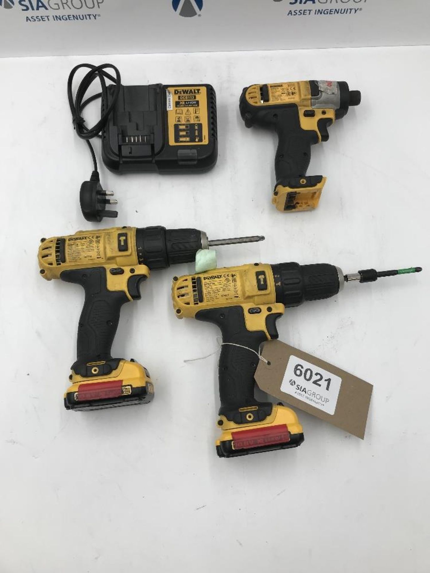 (3) DeWalt Drills and Charger