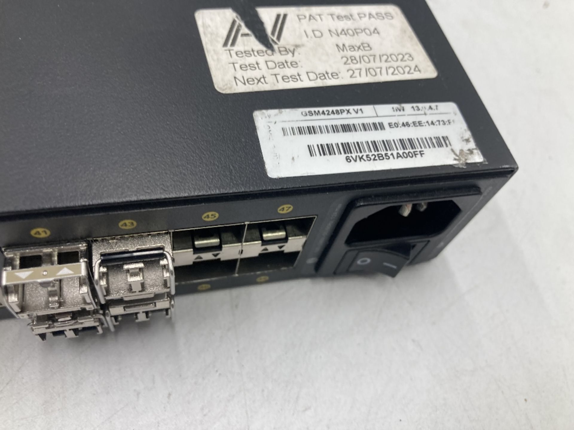 Netgear AV Line M4250-40G8XF - 40 Port Gigabit PoE+ Managed Network Switch - Image 5 of 5