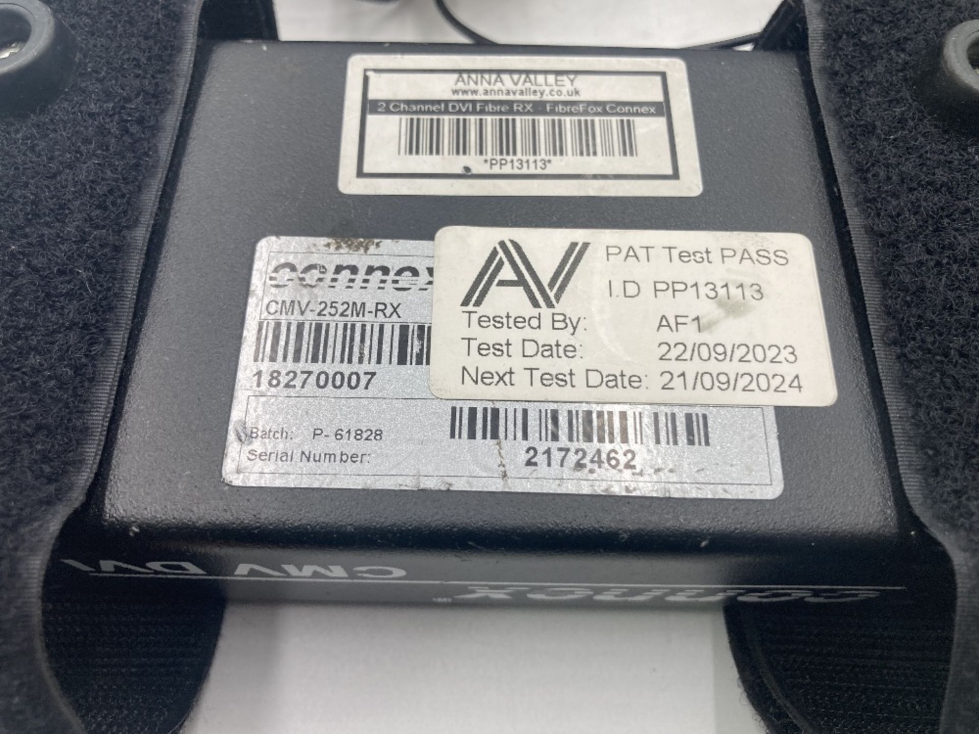 (3) Connex CMV 252-RX (EBC 1500) 2-Channel Receivers & Connex CMV DVI Transmitter With Peli Case - Image 6 of 10