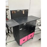 Mobile Workstation with Power Connection & In-Built Sockets