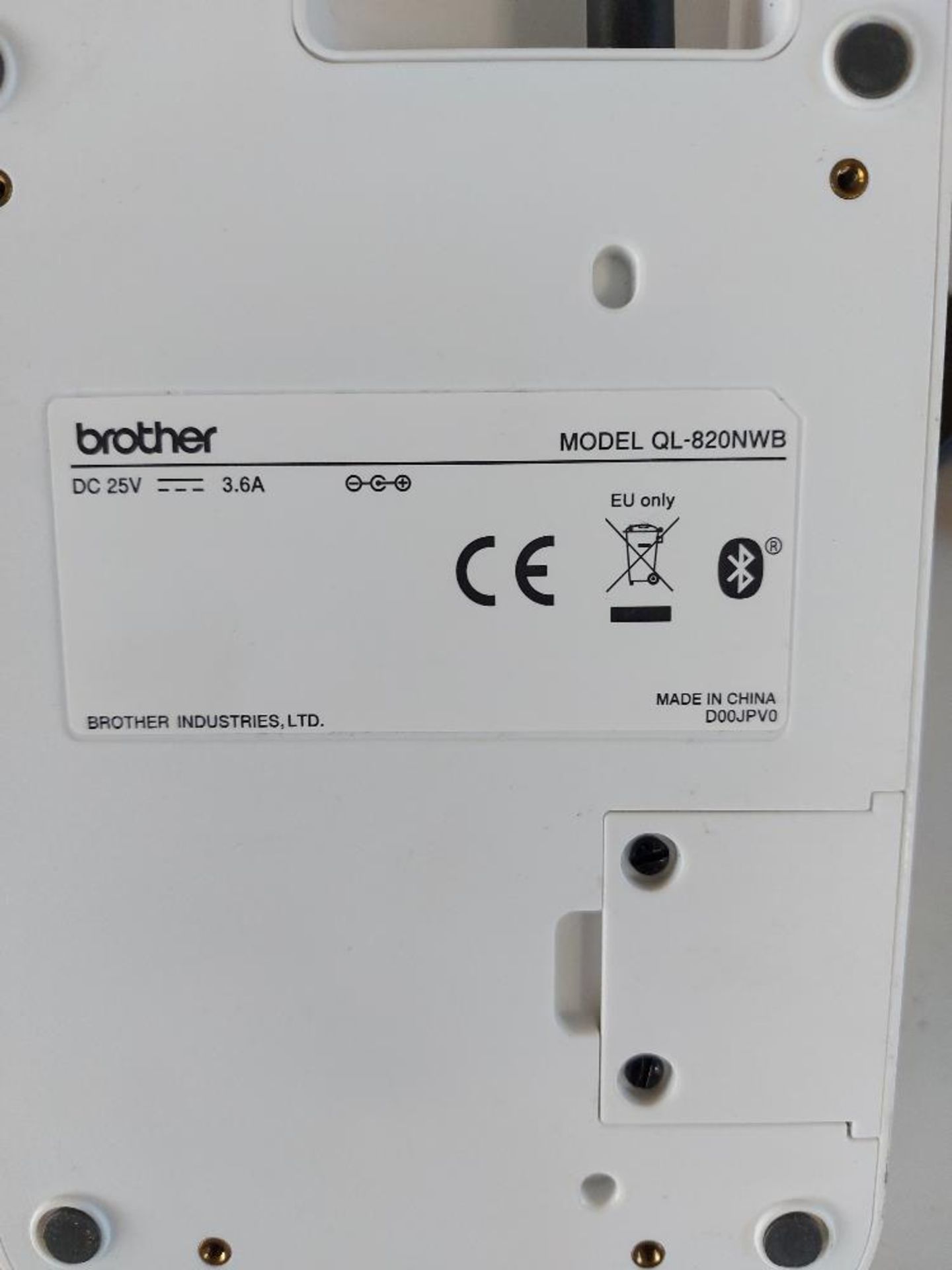 Brother QL-820NWB Label Printer - Image 2 of 2