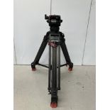 Sachtler 20P Fluid Tripod Head with Extendable Carbon Fibre Legs