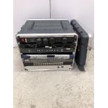 Video Control Rack With Carry Case