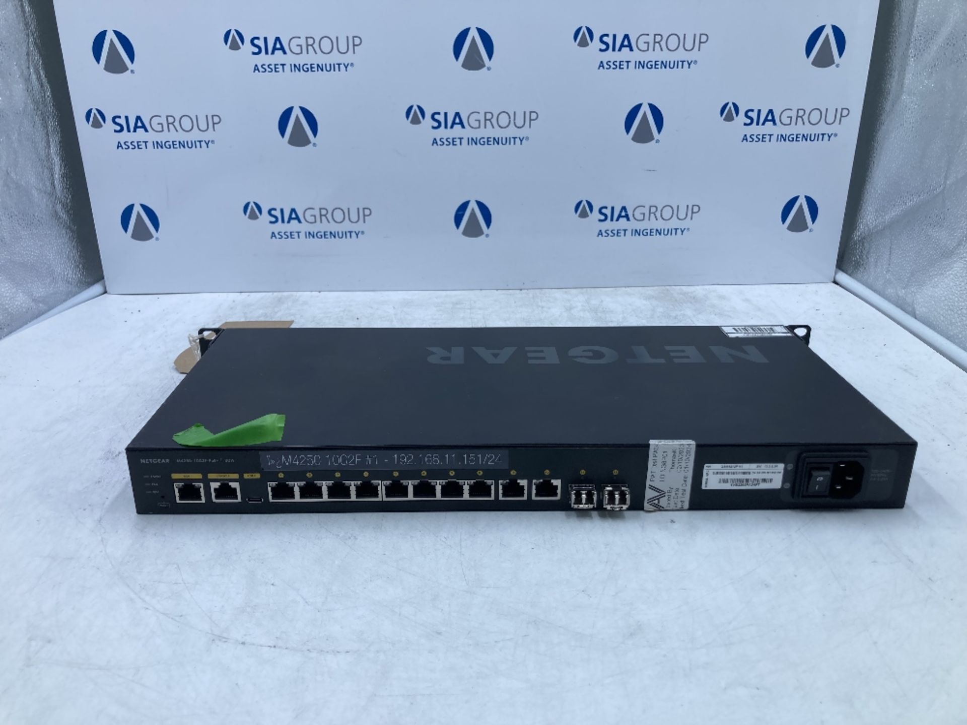 Netgear AV Line M4250-10G2F - 10 Port Gigabit PoE+ Managed Network Switch - Image 3 of 5