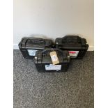 (3) Peli 1450 Flight Cases