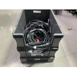 Quantity of Opticon 2m Duo Fibre cables With Plastic Lin Bin