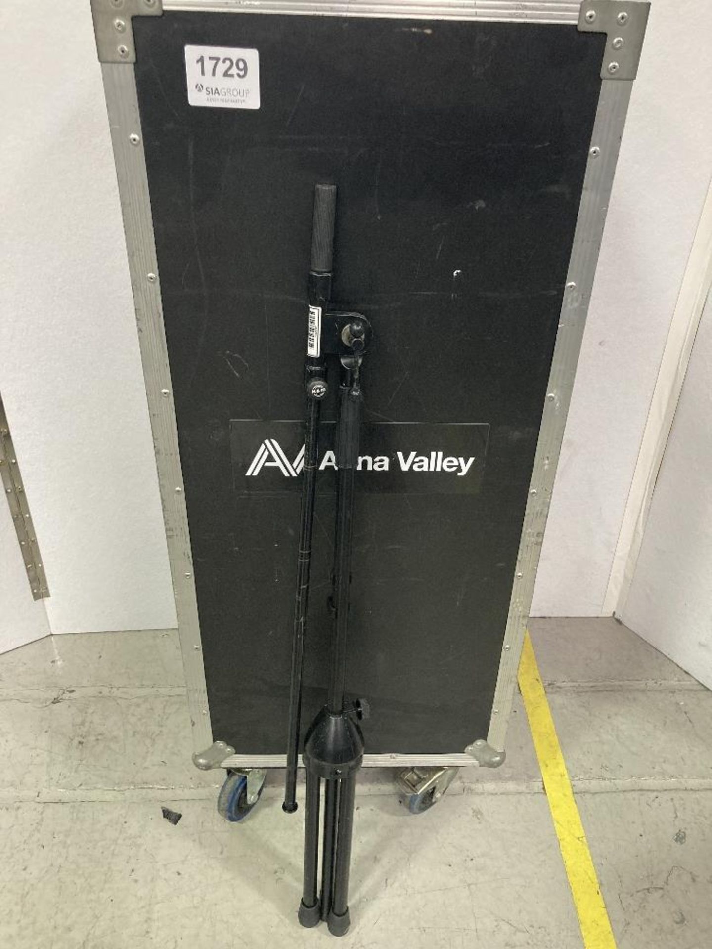 (12) Various Brand Tall Boom Stands & Heavy Duty Mobile Flight Case - Image 3 of 5