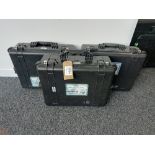 (3) Peli 1600 Flight Cases