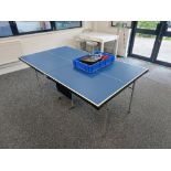 Ping Pong Table & Various Accessories