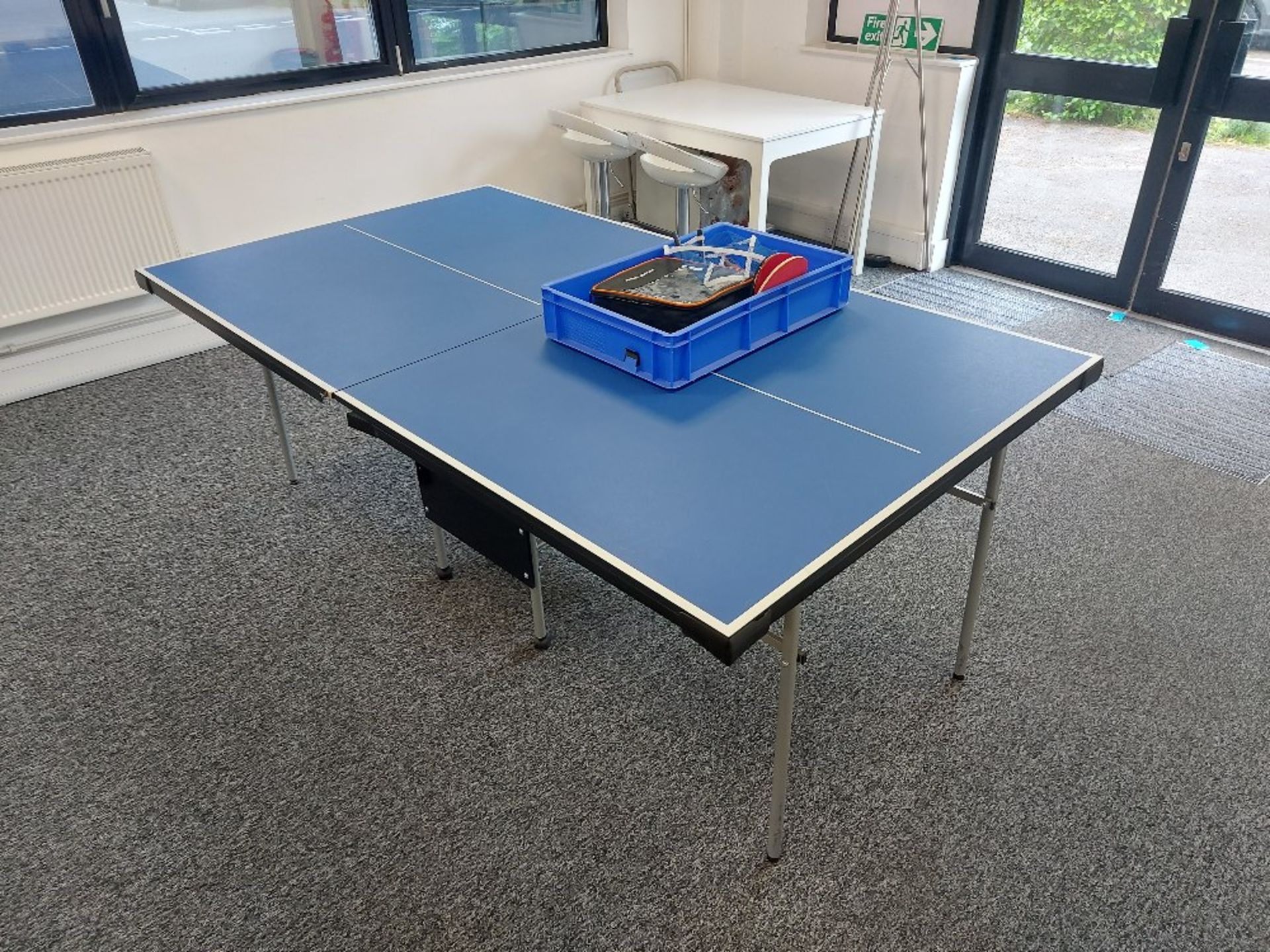Ping Pong Table & Various Accessories