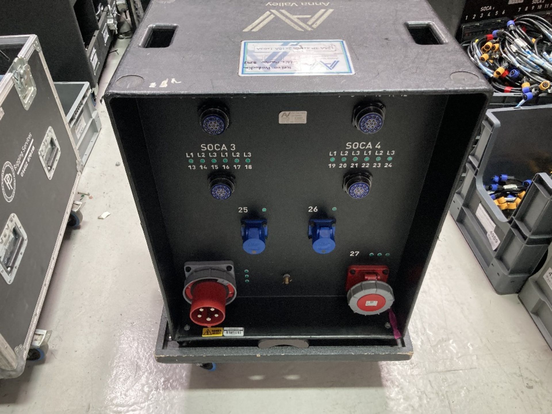 125amp Power Distribution Unit With Mobile Mountable Trolley - Image 8 of 10