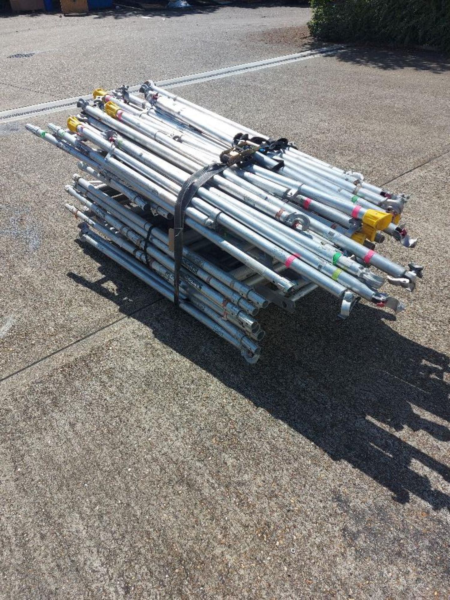 Large Quantity of Aluminium Scaffold Tower Components - Image 2 of 4