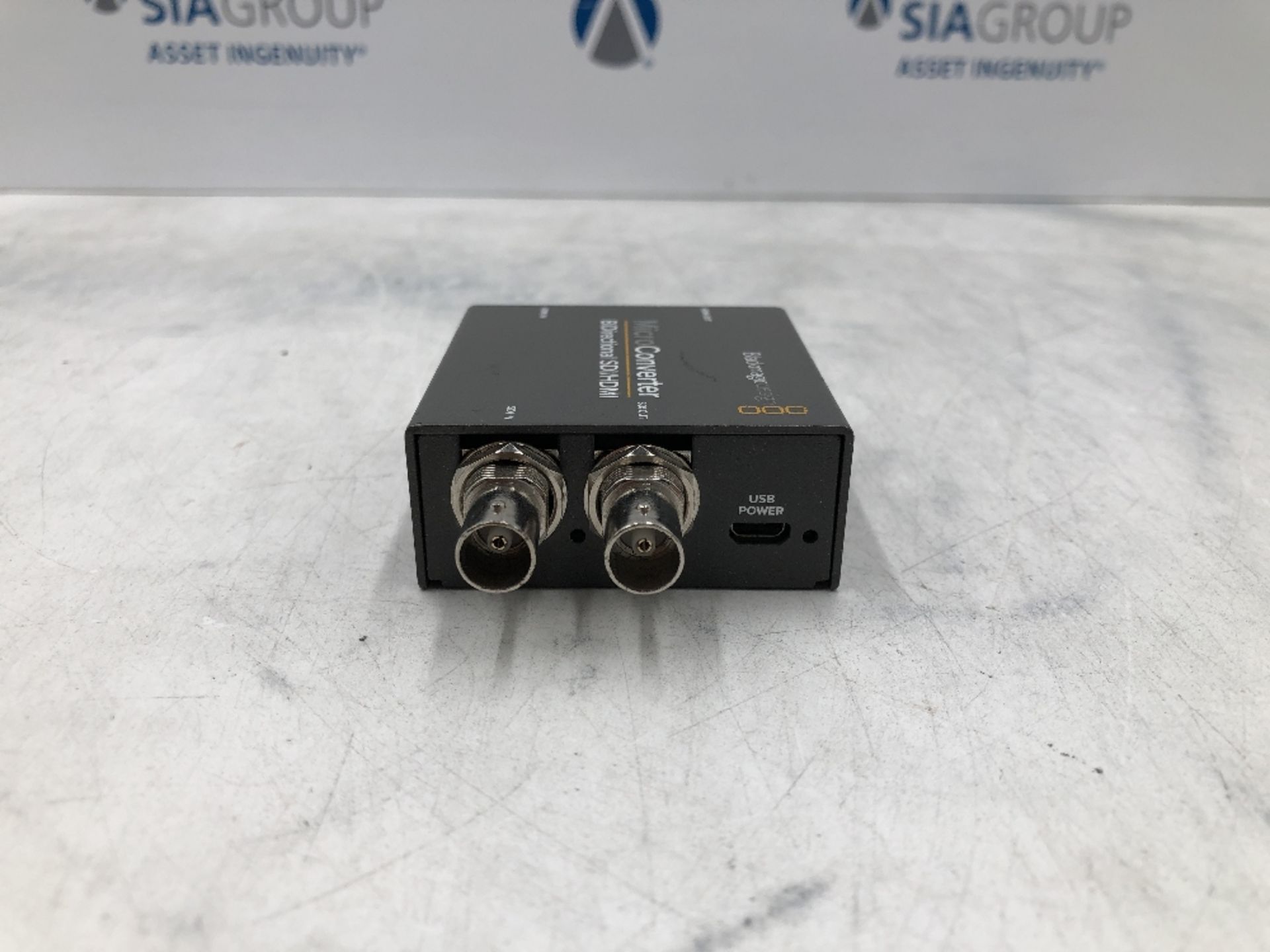Blackmagic Micro SDI to HDMI Bi-Directional Converter With Power Cable And Plastic Carry Case - Image 3 of 6
