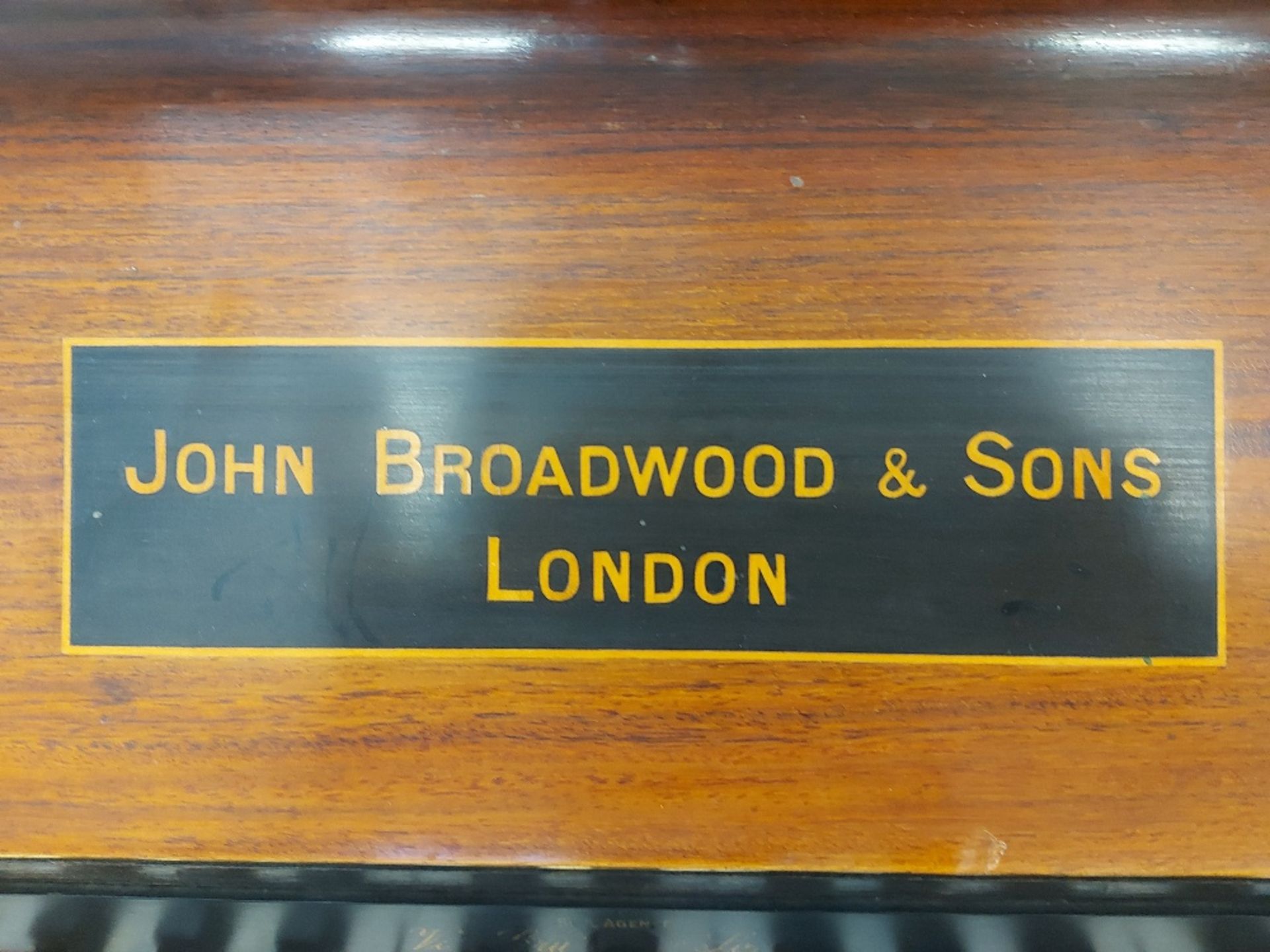 John Broadwood & Sons London Piano - Image 2 of 5