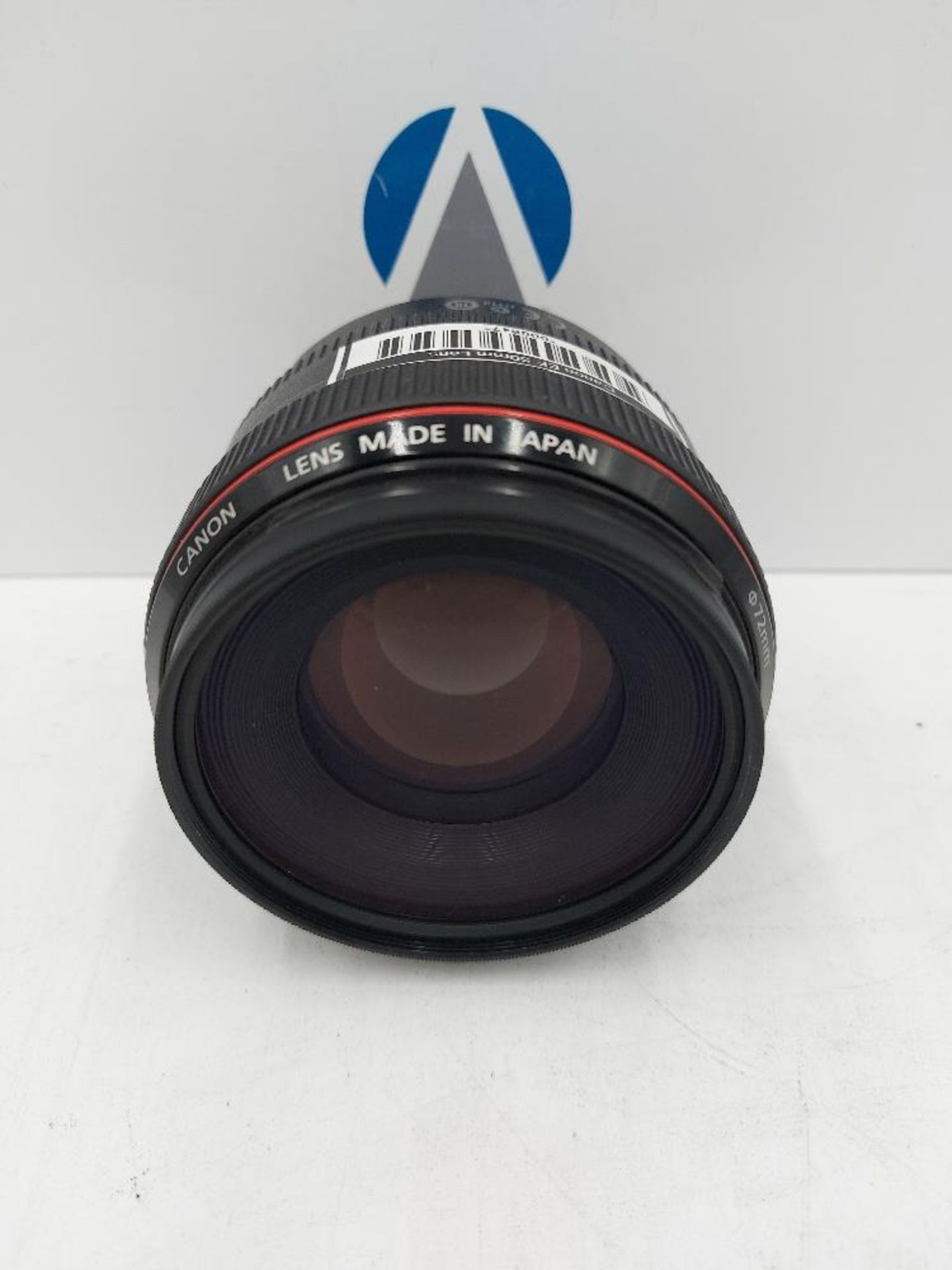 Canon EF 50mm 1:1.2 L USM Lens & Canon EW-78C Lens Hood - Image 2 of 5