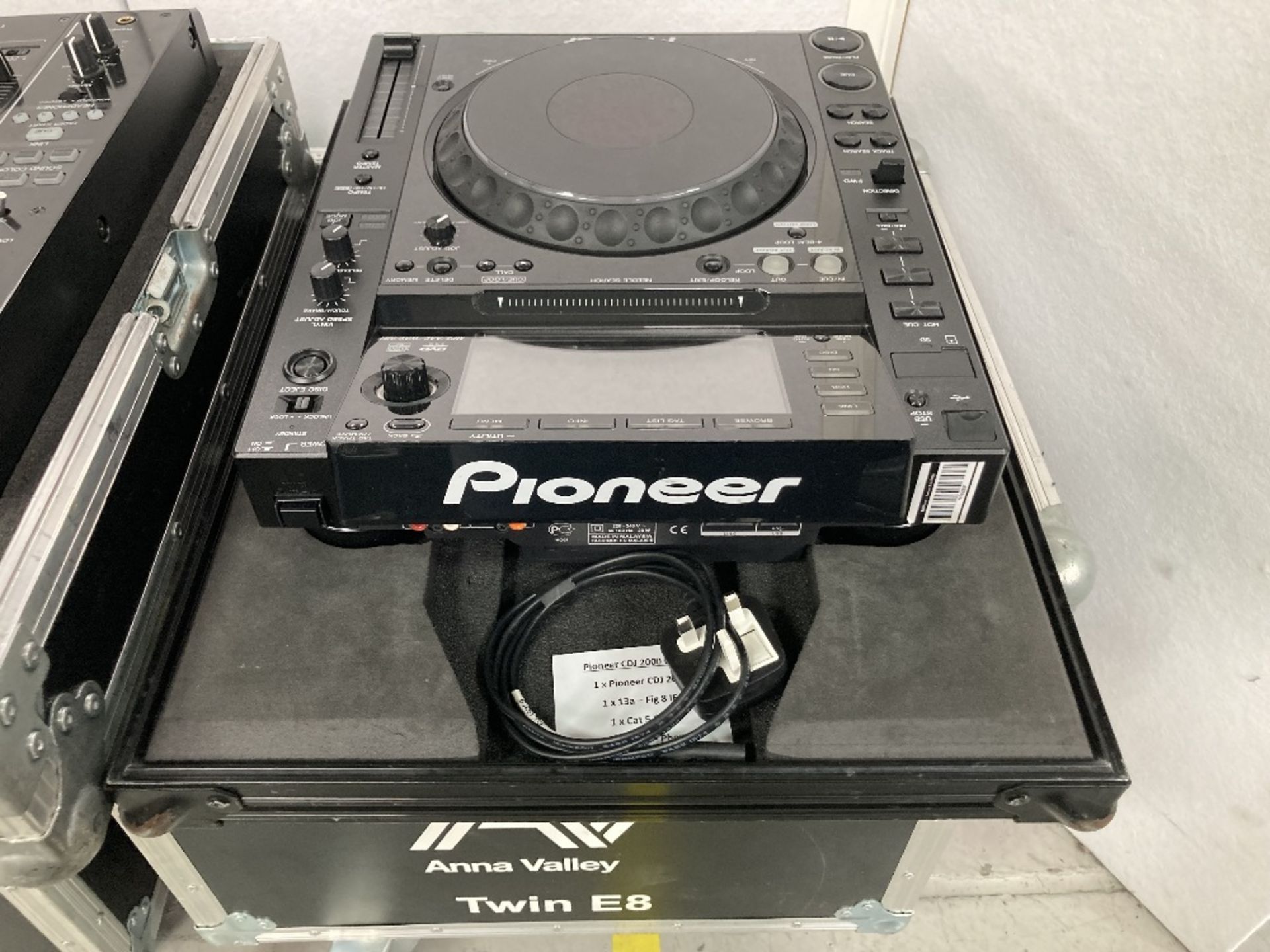 (2) Pioneer CDJ-2000NXS Nexus DJ Decks, Pioneer DJM-900 Nexus DJ Mixer & Heavy Duty Flight Cases - Image 8 of 9