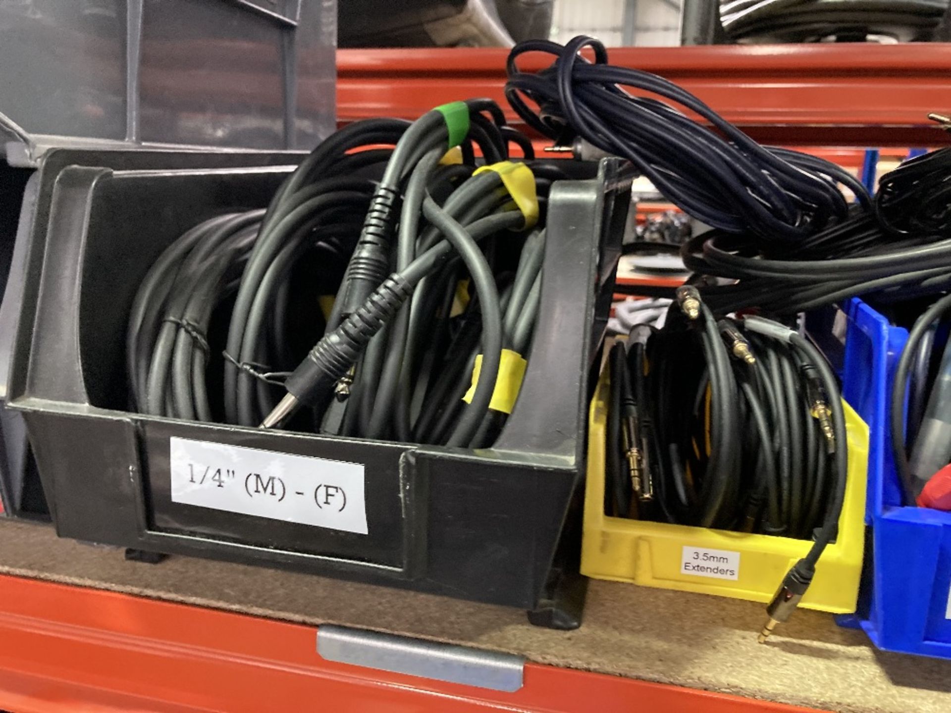 Large Quantity of Audio Cables to Include: - Image 18 of 29
